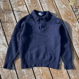 Vtg Polo Ralph Lauren Lambswool Sweater